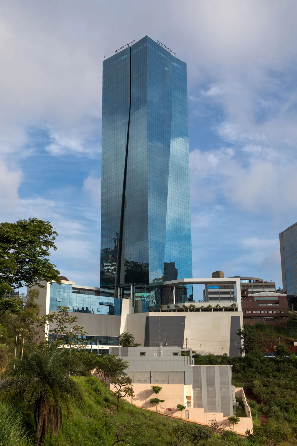 Paisagismo Burle Marx do edifício