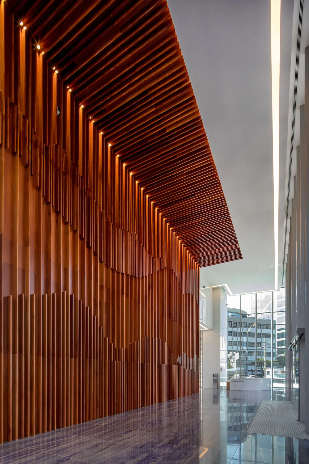 Interior do Concórdia Corporate