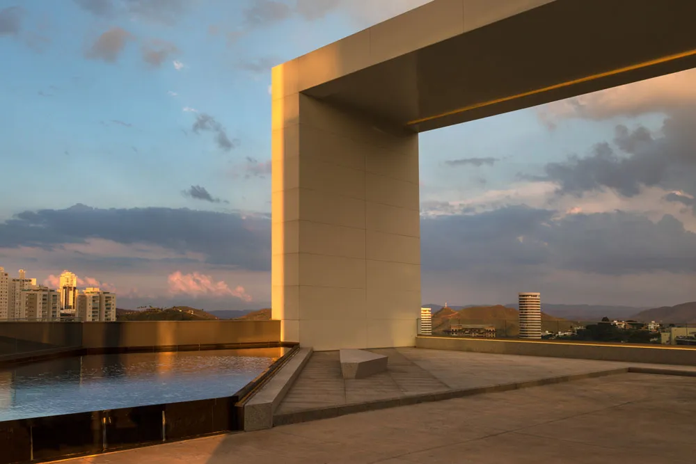 Hall de entrada do edifício