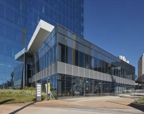 Área externa do Concórdia